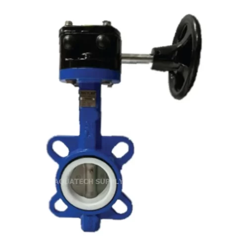 "KISTLER" วาล์วปีกผีเสื้อเหล็กหล่อ Gear Butterfly Valve Cast Iron ; Seat PTFE