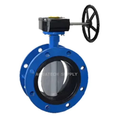 "KISTLER" วาล์วปีกผีเสื้อเหล็กหล่อ Double Flange Butterfly Valve Ductile Iron ; Gear