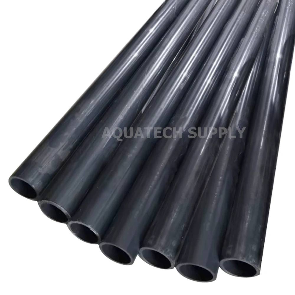 SANKING ท่อยูพีวีซี uPVC Pipe สีเทา Sch.80 ยาว 5.8 เมตร