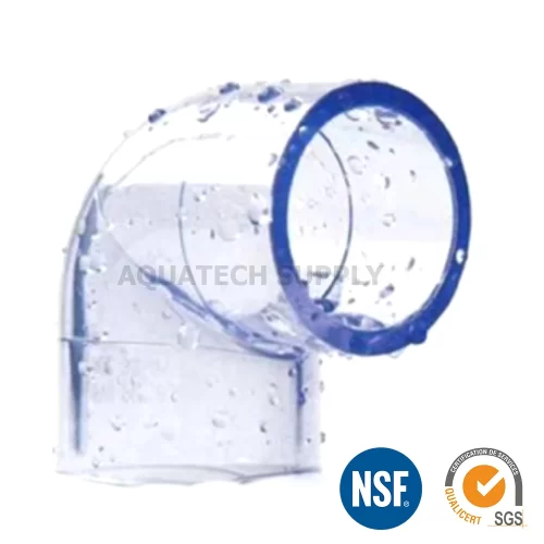 “CENIT” ข้องอ 90 ยูพีวีซีใส Elbow90 Clear uPVC; SCH40 (SxS)