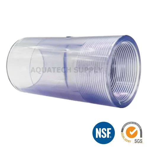 “CENIT” ข้อต่อตรงเกลียวในใสยูพีวีซี Female Adaptor Clear uPVC; SCH40 (SxT)