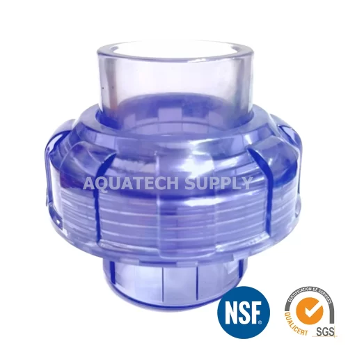 “CENIT” ข้อต่อยูเนี่ยนยูพีวีซีใส Union Clear uPVC ; SCH40